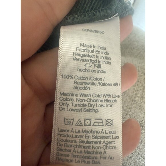 Madewell Solid Flannel Oversized Shirt Green Medium Button Down Fall Winter - Picture 9 of 10